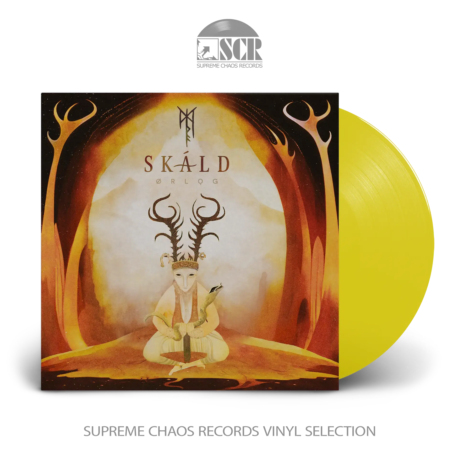 SKÁLD · Ørlog | YELLOW LP (Folk Vinyl)