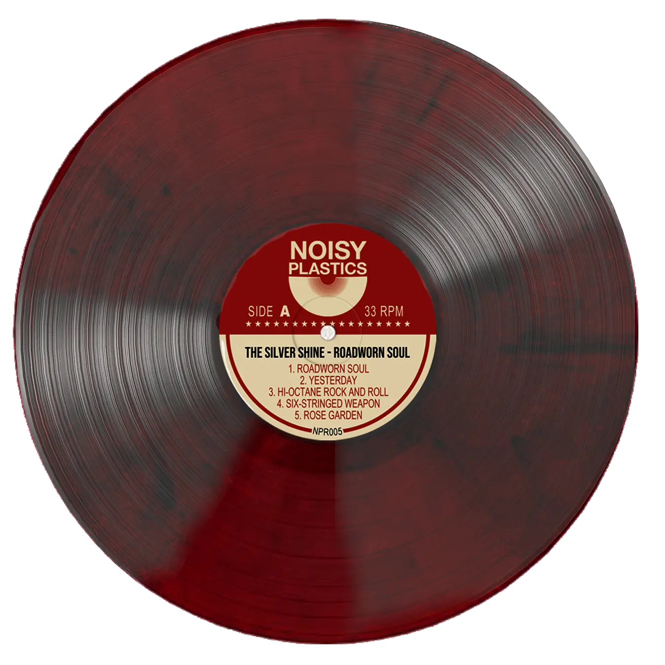THE SILVER SHINE · Roadworn Soul | RED/BLACK MARBLED VINYL (Punk Rock/Rock Vinyl) · Bild 2