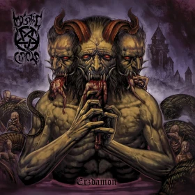 MYSTIC CIRCLE · Erzdämon | CLEAR/PURPLE LP (Black Metal Vinyl) · Bild 1