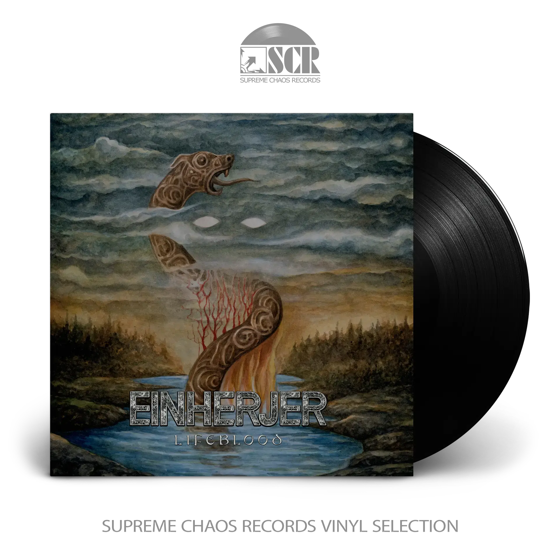EINHERJER · Lifeblood | BLACK LP (Viking Metal/Death Metal/Black Metal Vinyl)