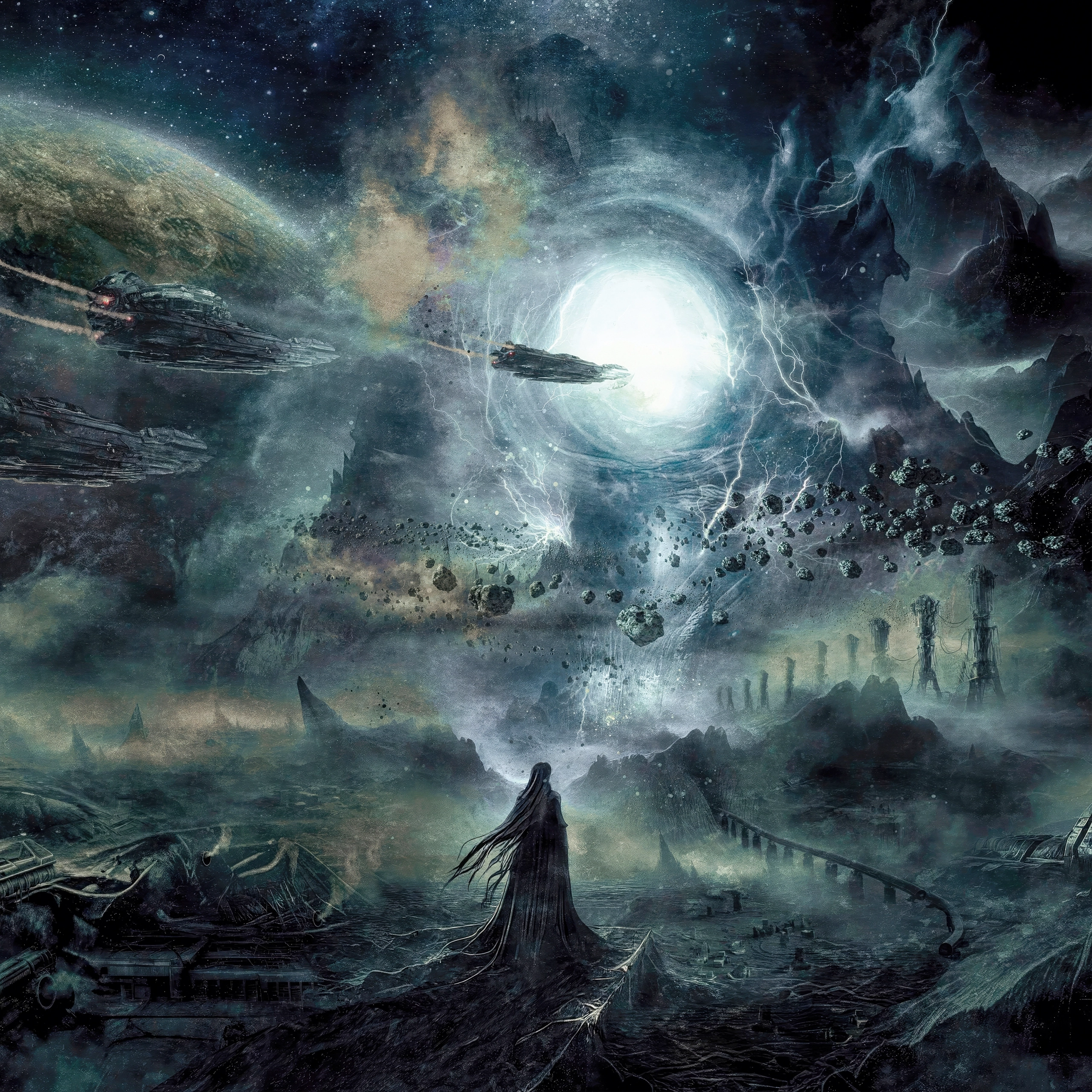NYKTOPHOBIA - To The Stars · BLACK LP · Bild 1 NYKTOPHOBIA - To The Stars · BLACK LP (Death Metal Vinyl) · Bild 1