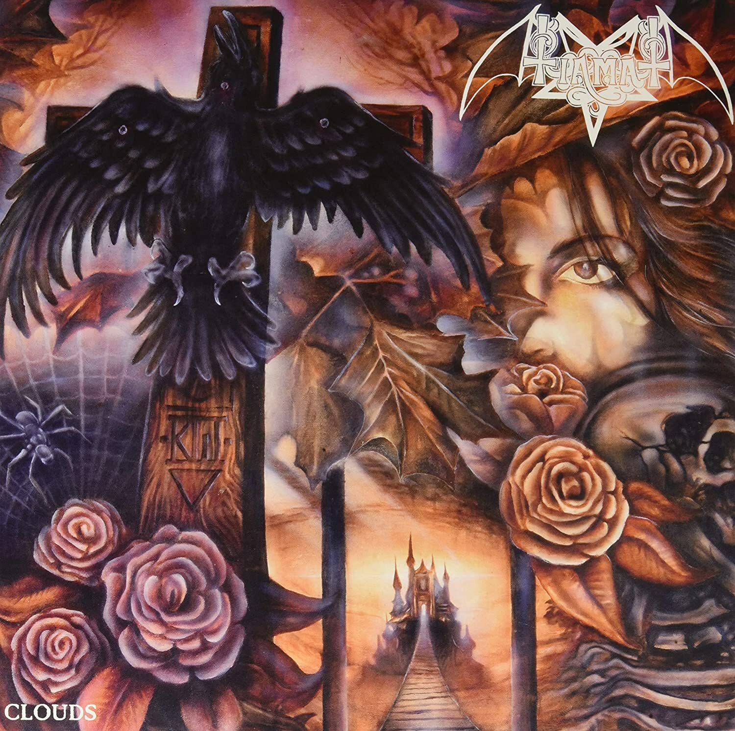 TIAMAT · Clouds | WHITE LP (Gothic Metal Vinyl) · Bild 1