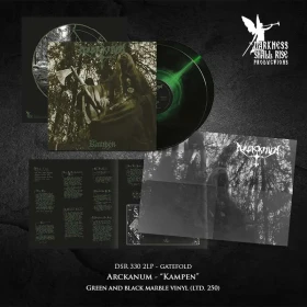 ARCKANUM · Kampen | GREEN/BLACK MARBLED 2LP (Black Metal Vinyl) · Bild 3