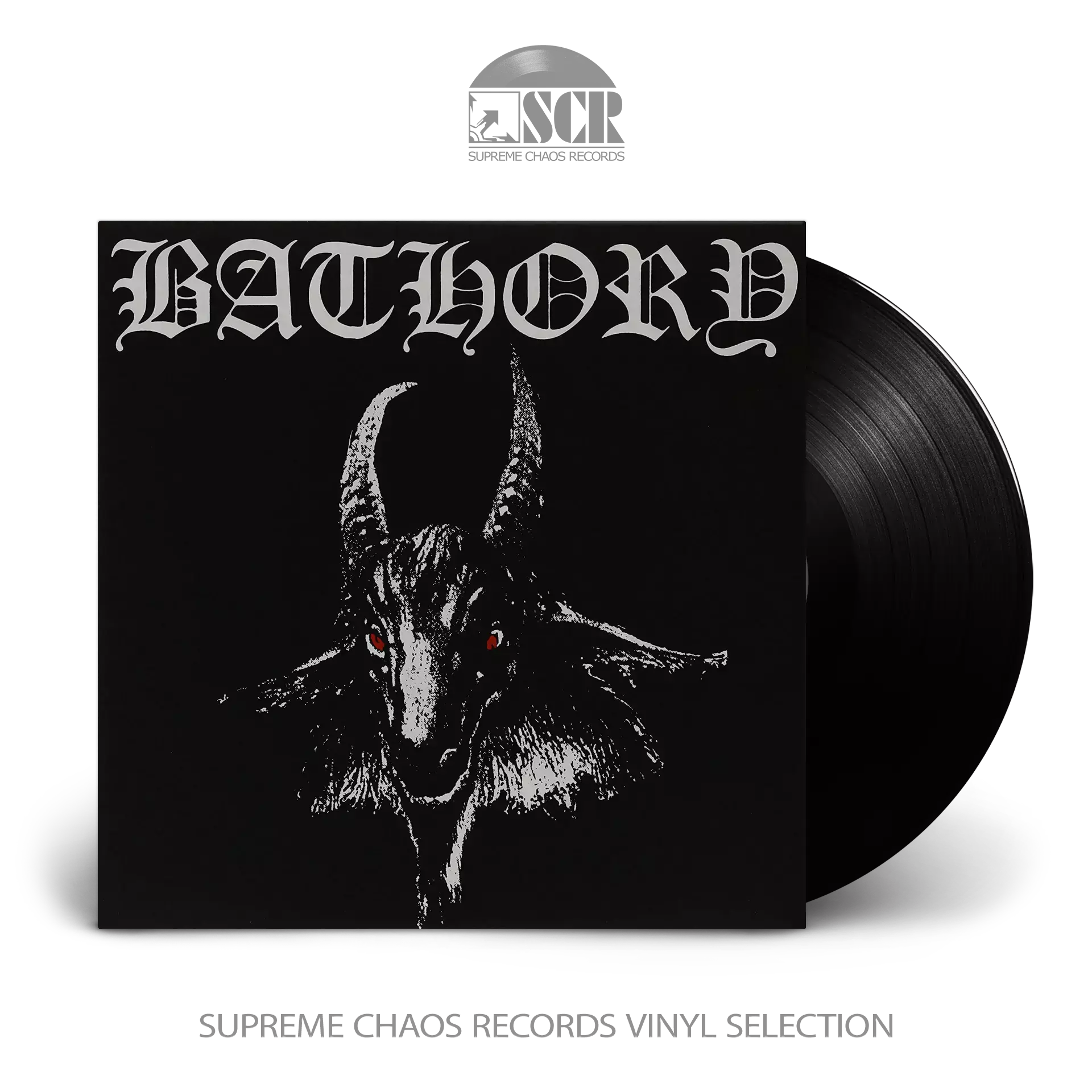 BATHORY - Bathory · BLACK LP (Black Metal Vinyl)