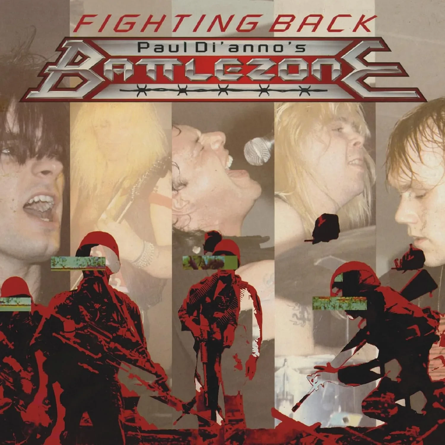 PAUL DI'ANNO'S BATTLEZONE · Fighting Back | BLACK LP (Heavy Metal Vinyl) · Bild 1