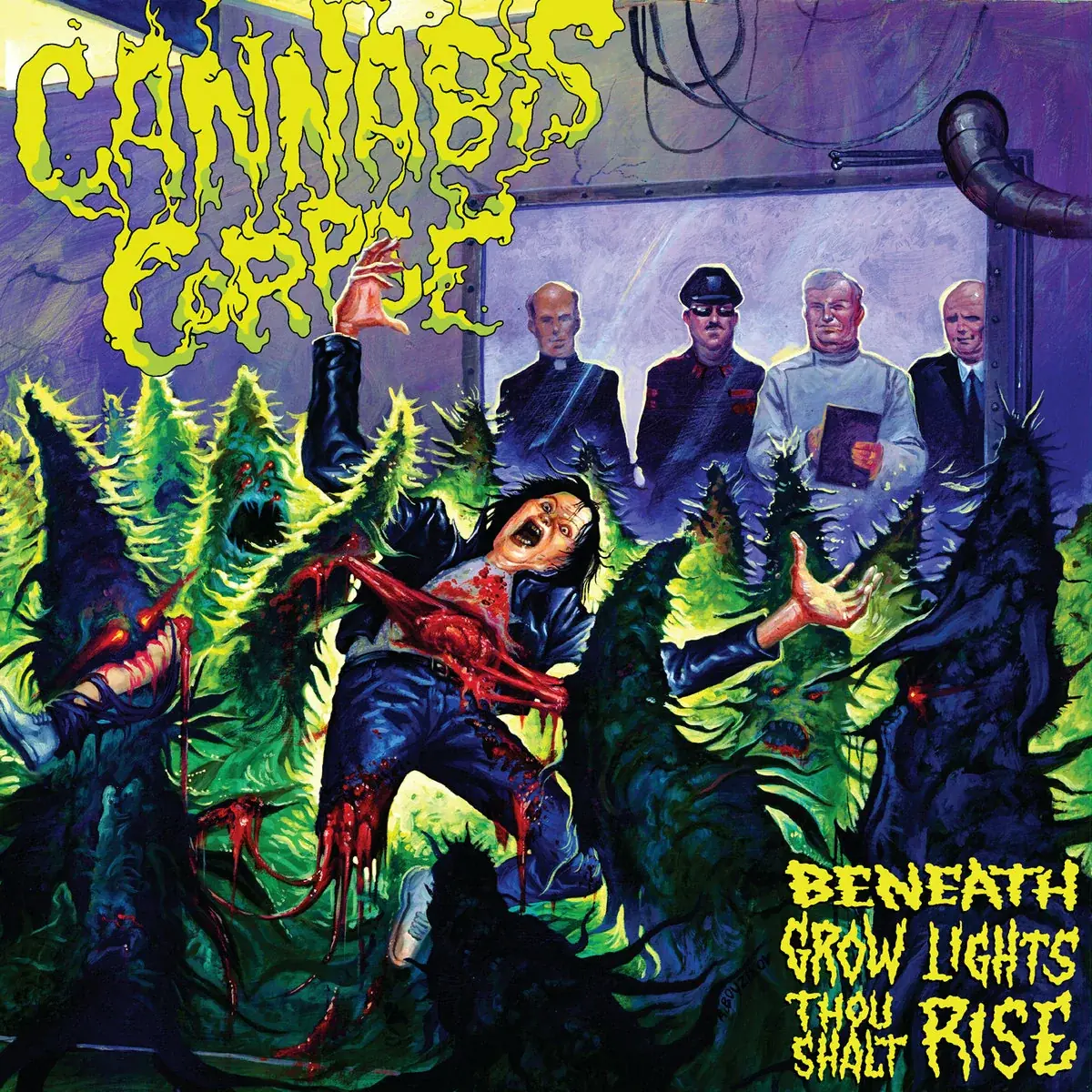 CANNABIS CORPSE · Beneath Grow Lights Thou Shalt Rise | BLACK LP (Death Metal Vinyl) · Bild 1