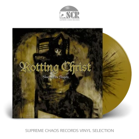 ROTTING CHRIST · Sleep Of The Angels | GOLD/BLACK LP (Black Metal Vinyl)