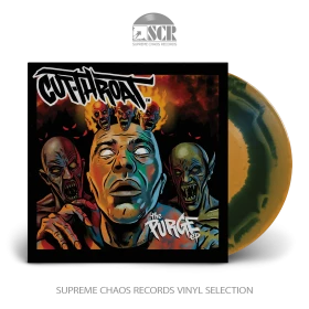 CUTTHROAT · The Purge | ORANGE/BLUE LP (Hardcore Vinyl)