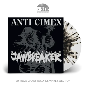 ANTI CIMEX · Scandinavian Jawbreaker | CLEAR/BLACK SPLATTER LP (Hardcore/Punk/Heavy Metal Vinyl)