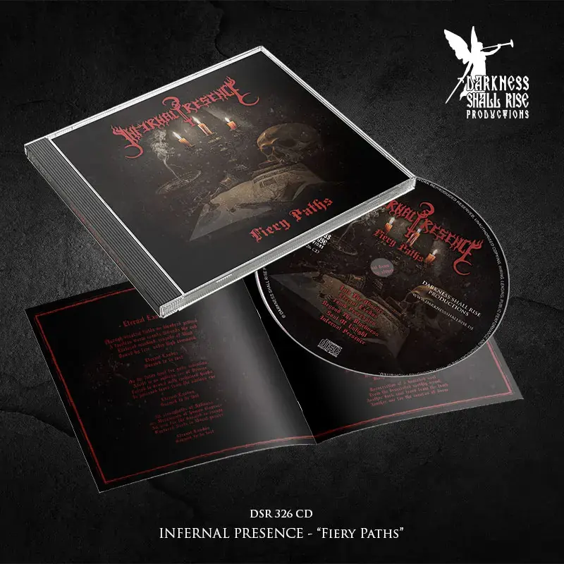INFERNAL PRESENCE · Fiery Paths | CD (Black Metal CDs) · Bild 2