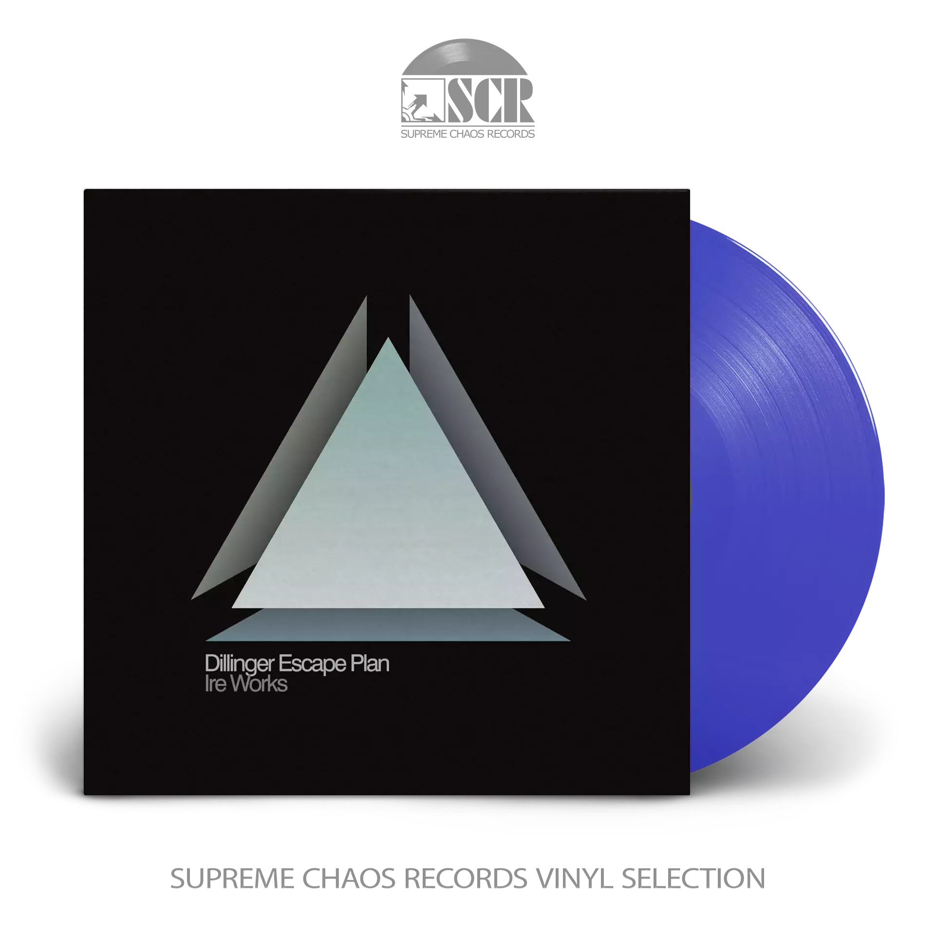 THE DILLINGER ESCAPE PLAN · Ire Works | TRANSPARENT BLUE LP (Mathcore Vinyl)