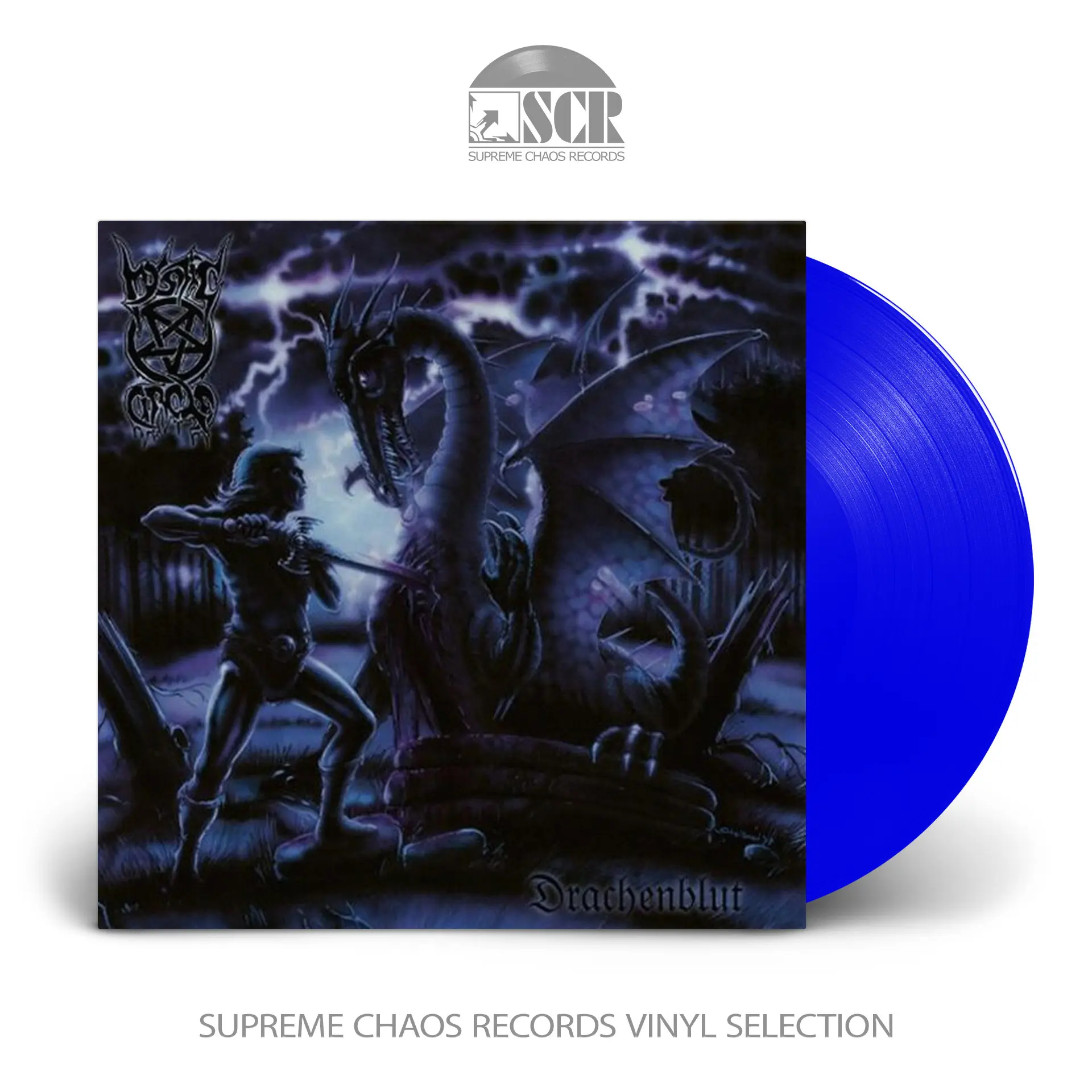 MYSTIC CIRCLE - Drachenblut · BLUE LP (Black Metal Vinyl)
