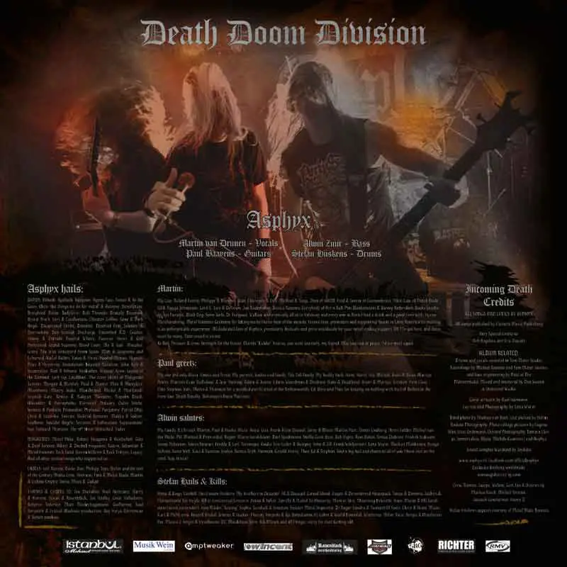 ASPHYX · Incoming Death (Pop-Up) | CLEAR LP (Death Metal Vinyl) · Bild 4