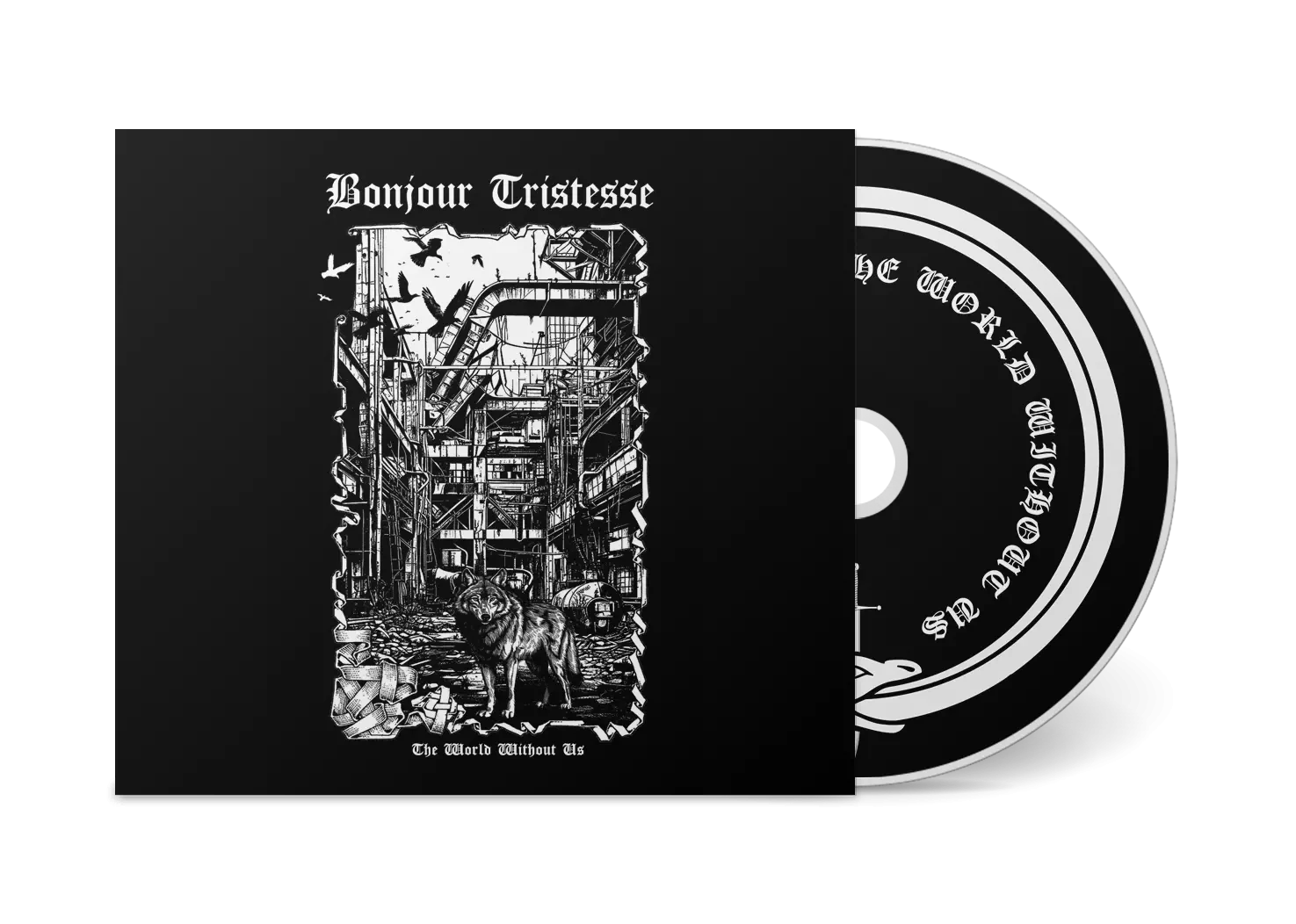 BONJOUR TRISTESSE · The World Without Us | DIGIPAK T-SHIRT BUNDLE (Black Metal CDs) · Bild 3