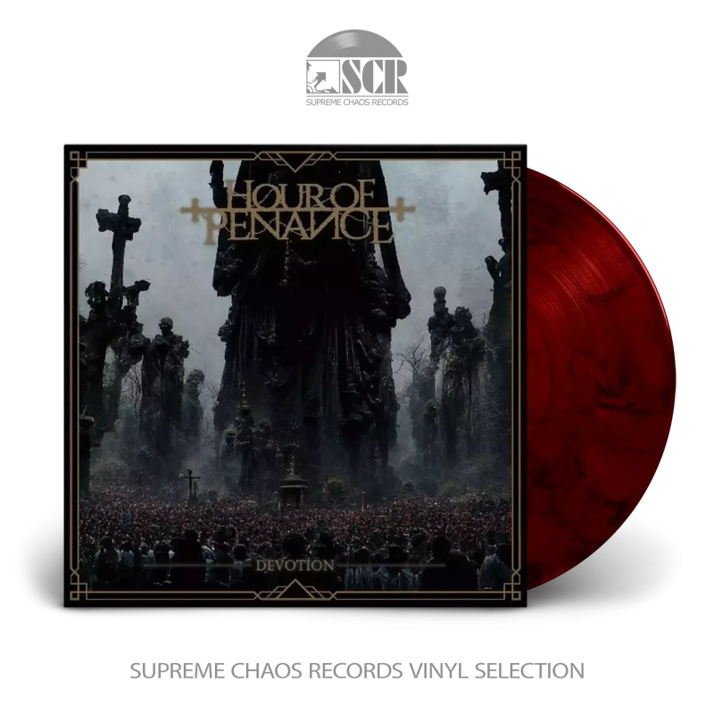 Hour Of Penance · Devotion | RED/BLACK Smoke LP