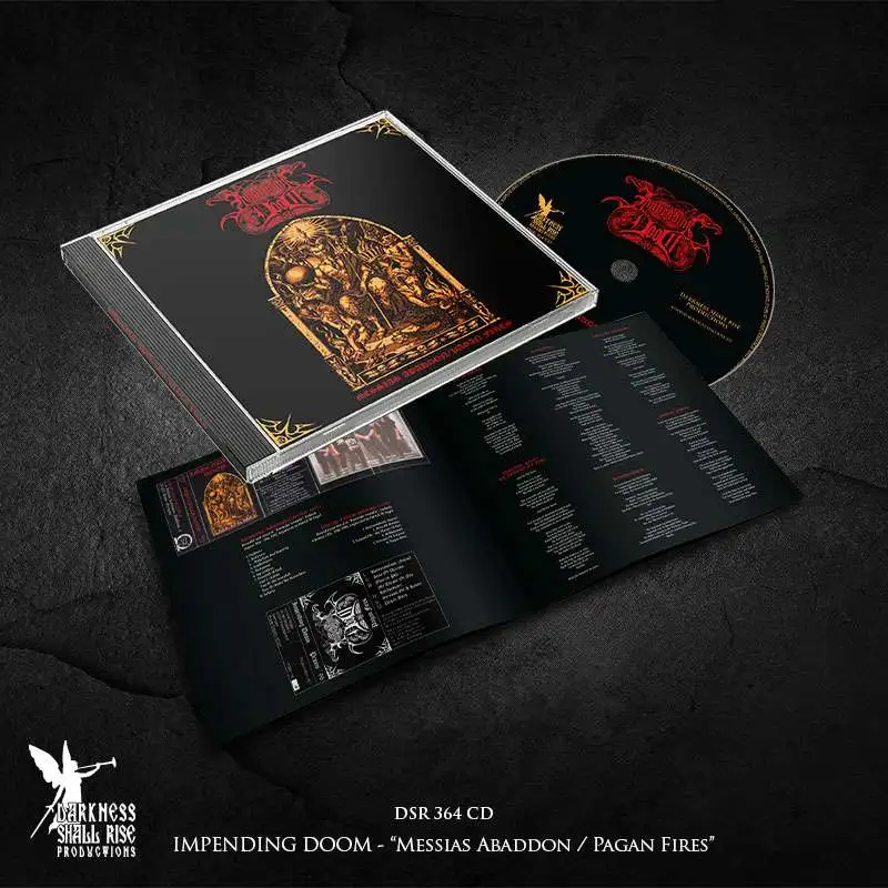 IMPENDING DOOM · Messias Abaddon / Pagan Fires | CD (Death Metal/Heavy Metal/Doom Metal CDs) · Bild 2