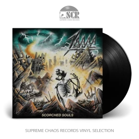 ZERRE · Scorched Souls | BLACK LP (Thrash Metal Vinyl)