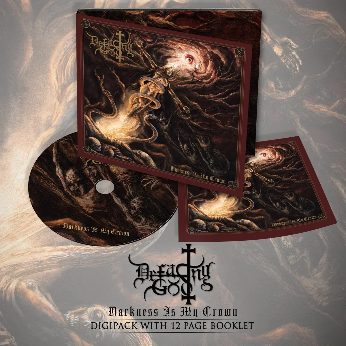 DEFACING GOD · Darkness Is My Crown | DIGIPAK CD (Death Metal CDs) · Bild 2