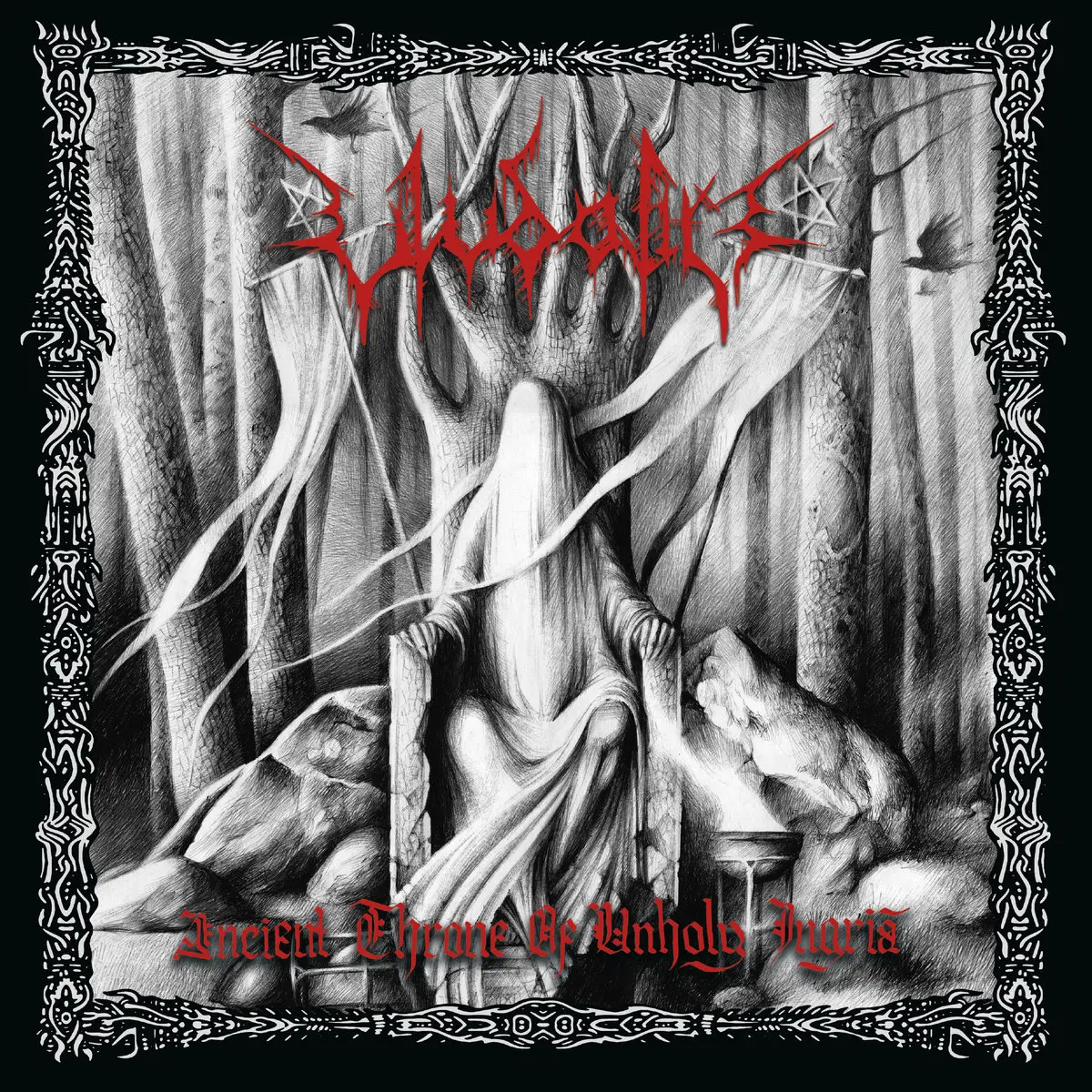 ULVDALIR · Ancient Throne Of Unholy Ingria | BLACK LP (Black Metal Vinyl) · Bild 1