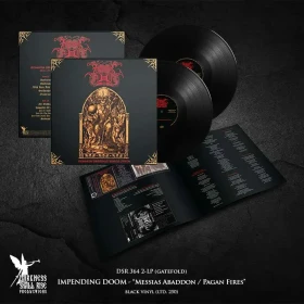 IMPENDING DOOM · Messias Abaddon / Pagan Fires | BLACK 2LP (Death Metal/Heavy Metal/Doom Metal Vinyl) · Bild 2