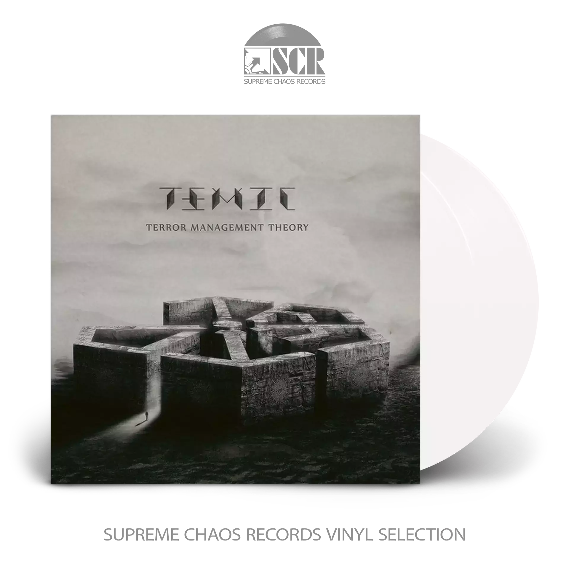 TEMIC · Terror Management Theory | WHITE 2LP (Progressive Metal Vinyl)