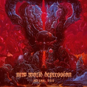 NEW WORLD DEPRESSION · Abysmal Void | ORANGE/BLACK LP (Death Metal Vinyl) · Bild 1