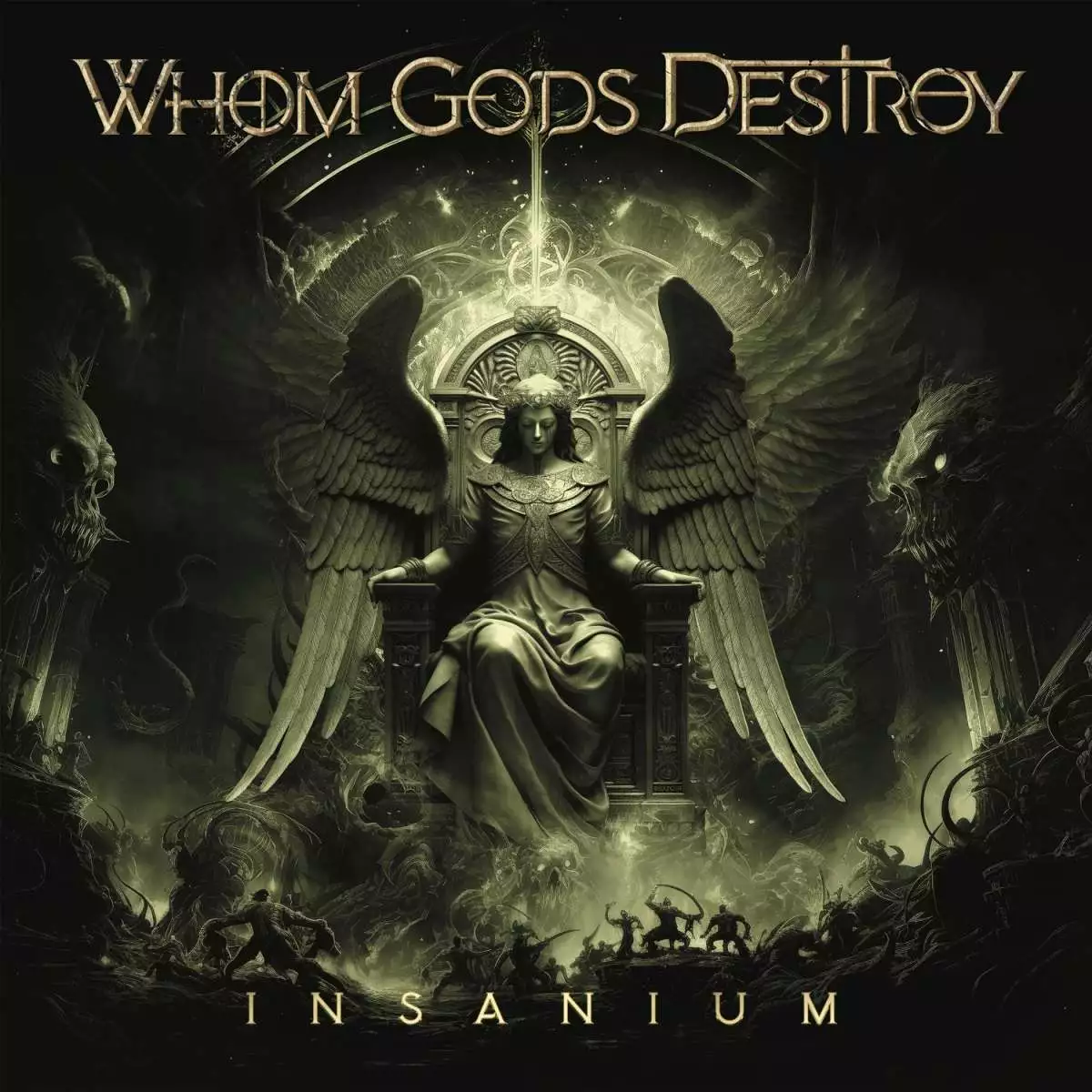 WHOM GODS DESTROY · Insanium | BLACK 2LP (Progressive Metal Vinyl) · Bild 1