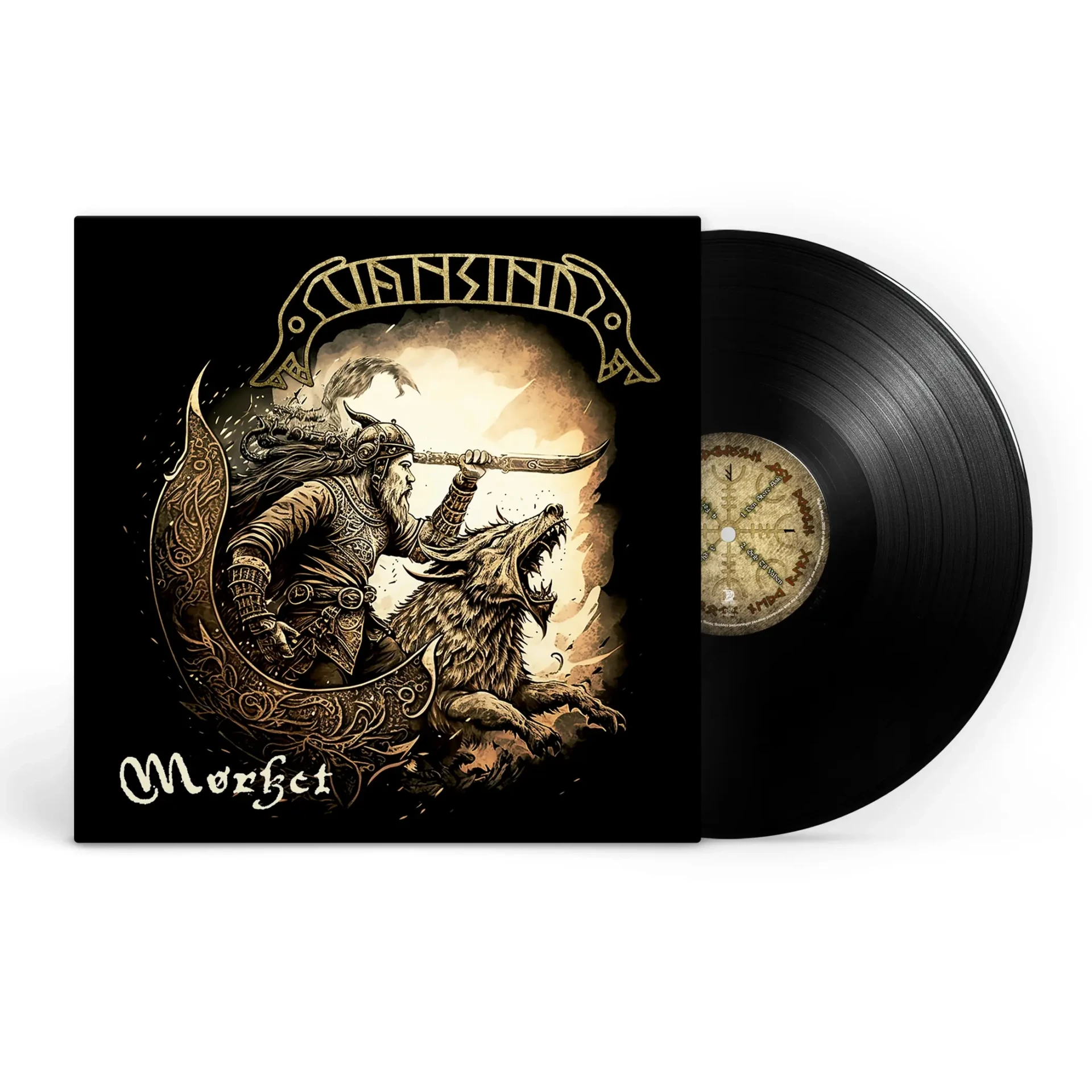 VANSIND · Mørket | BLACK LP (Viking Metal Vinyl)