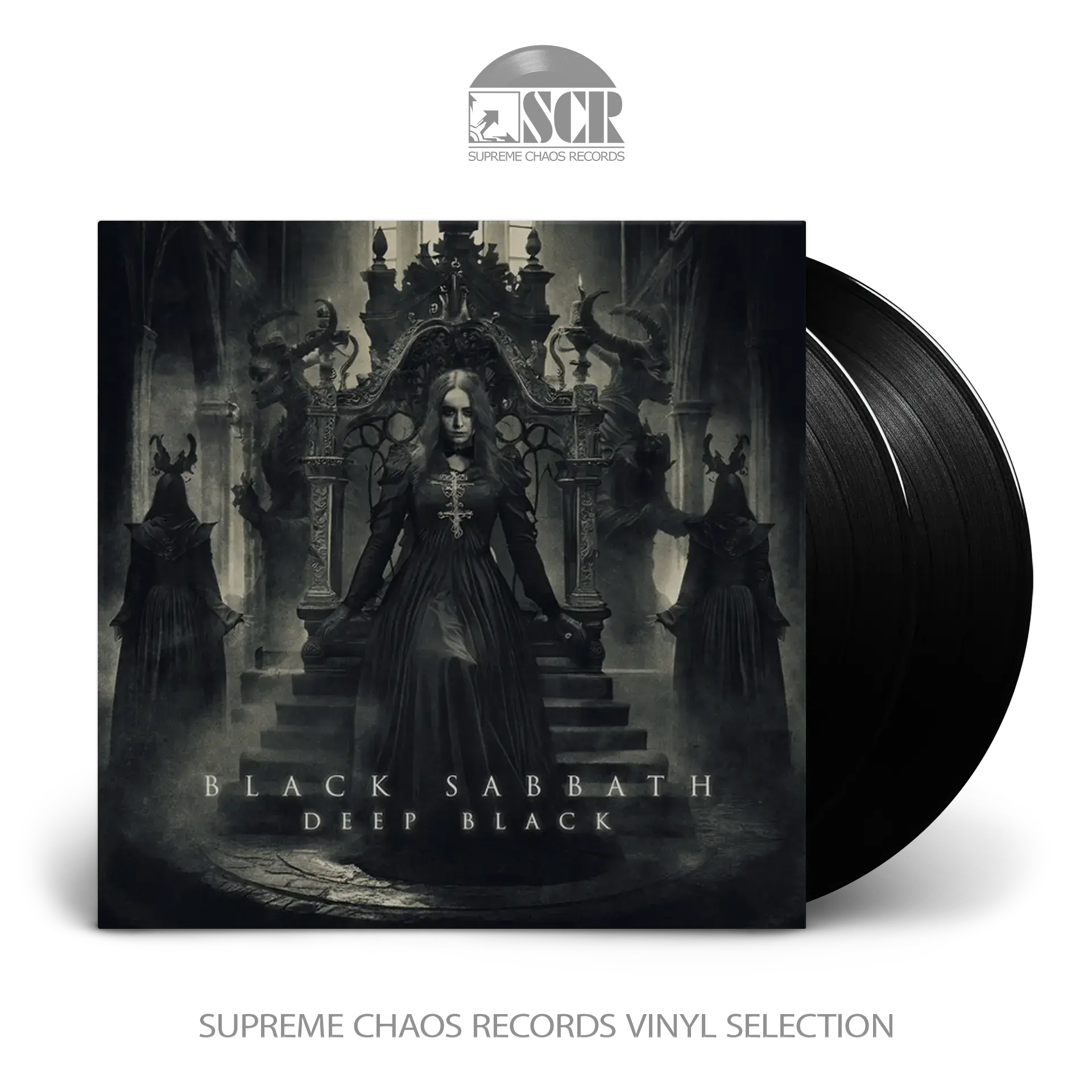BLACK SABBATH - Deep Black · BLACK 2LP (Heavy Metal Vinyl)