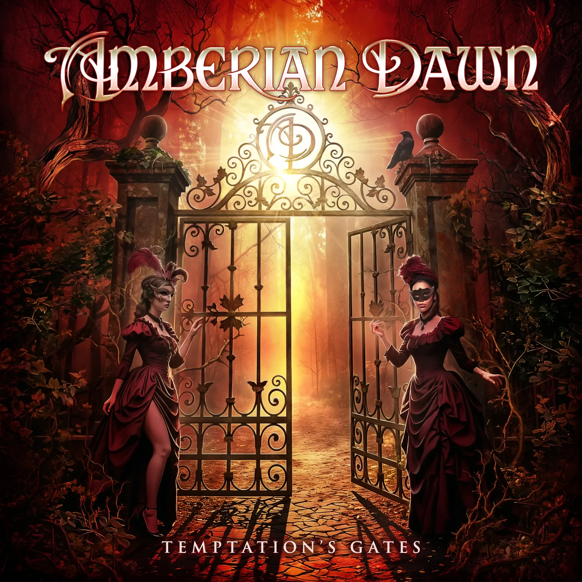 AMBERIAN DAWN · Temptation's Gates | DIGIPAK CD (Symphonic Metal CDs)