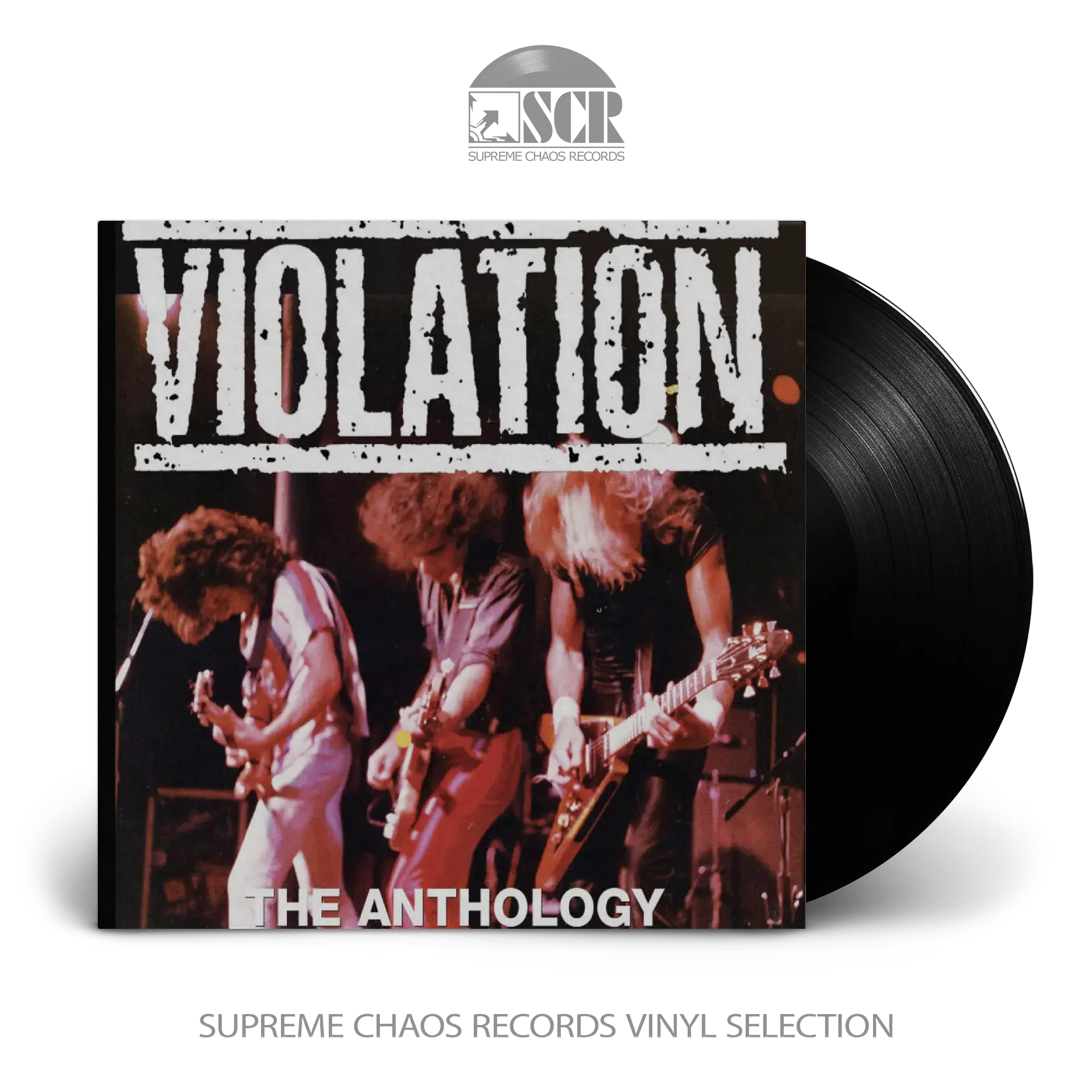 THE UNDERGROUND METAL VAULT: CHAPTER 1 · Violation - Anthology | BLACK LP (Doom Metal Vinyl)