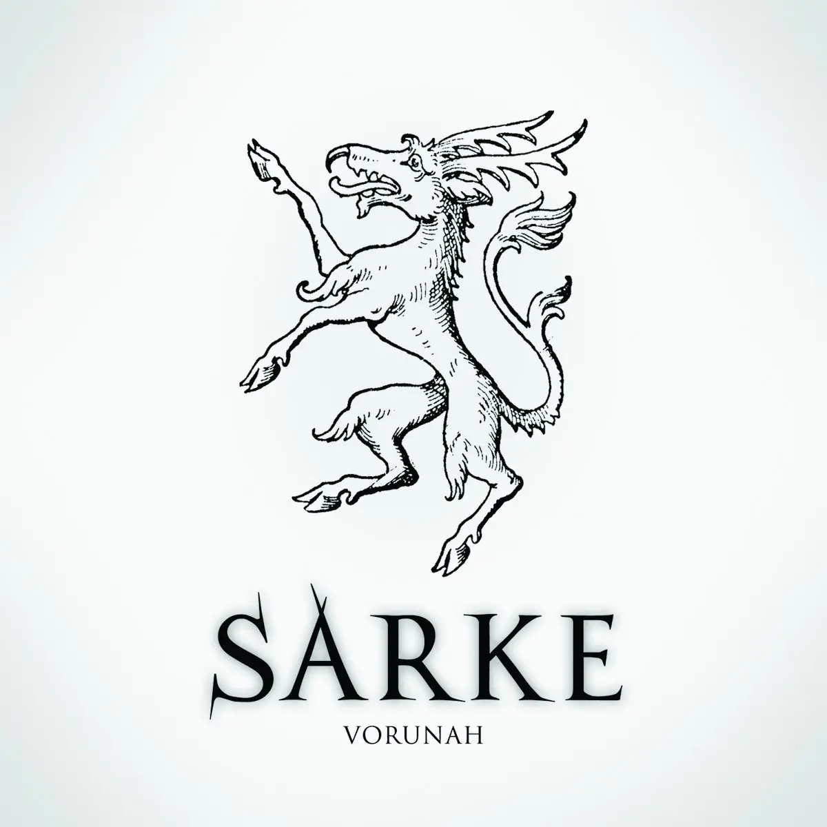 SARKE · Vorunah | WHITE LP (Black Metal Vinyl) · Bild 1
