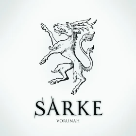 SARKE · Vorunah | WHITE LP (Black Metal Vinyl) · Bild 1