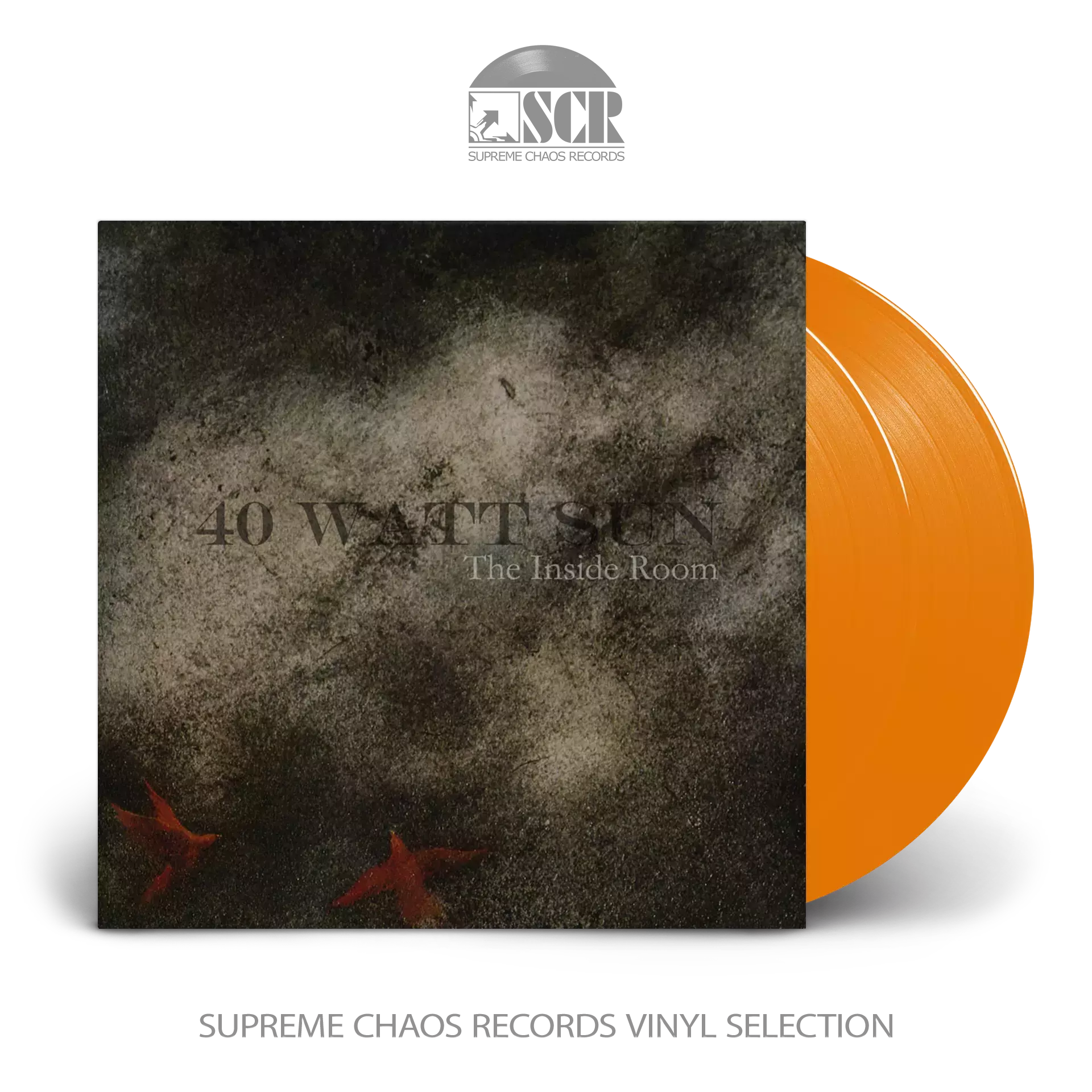40 WATT SUN - The Inside Room · ORANGE 2LP (Doom Metal Vinyl)
