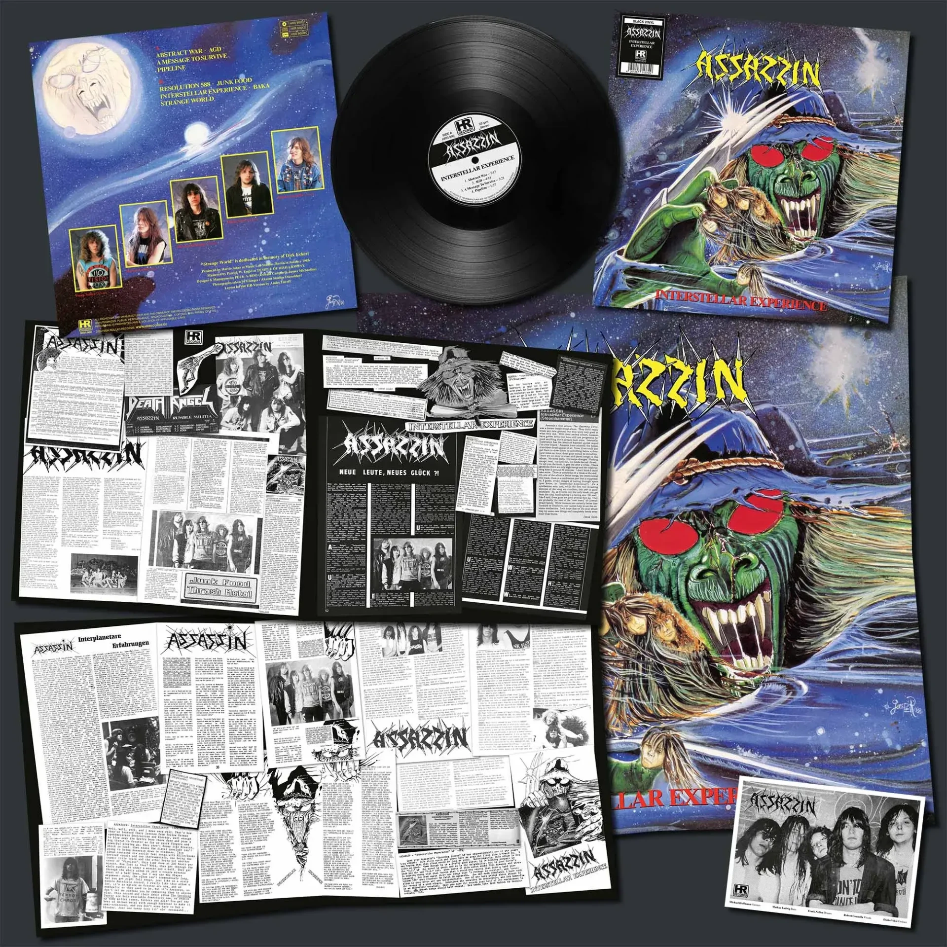 ASSASSIN - Interstellar Experience [BLACK LP] (Thrash Metal Vinyl) · Bild 2