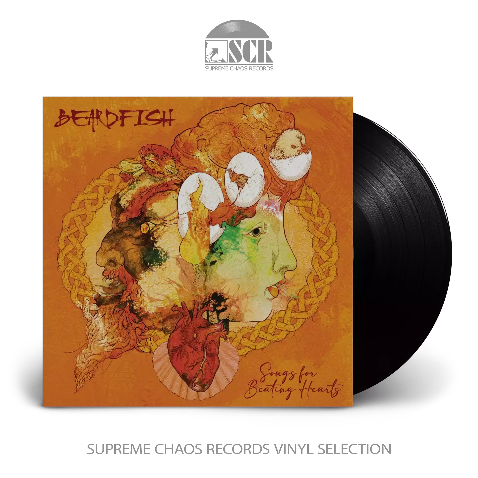 BEARDFISH · Songs For Beating Hearts | BLACK LP (Progressive Rock Vinyl)