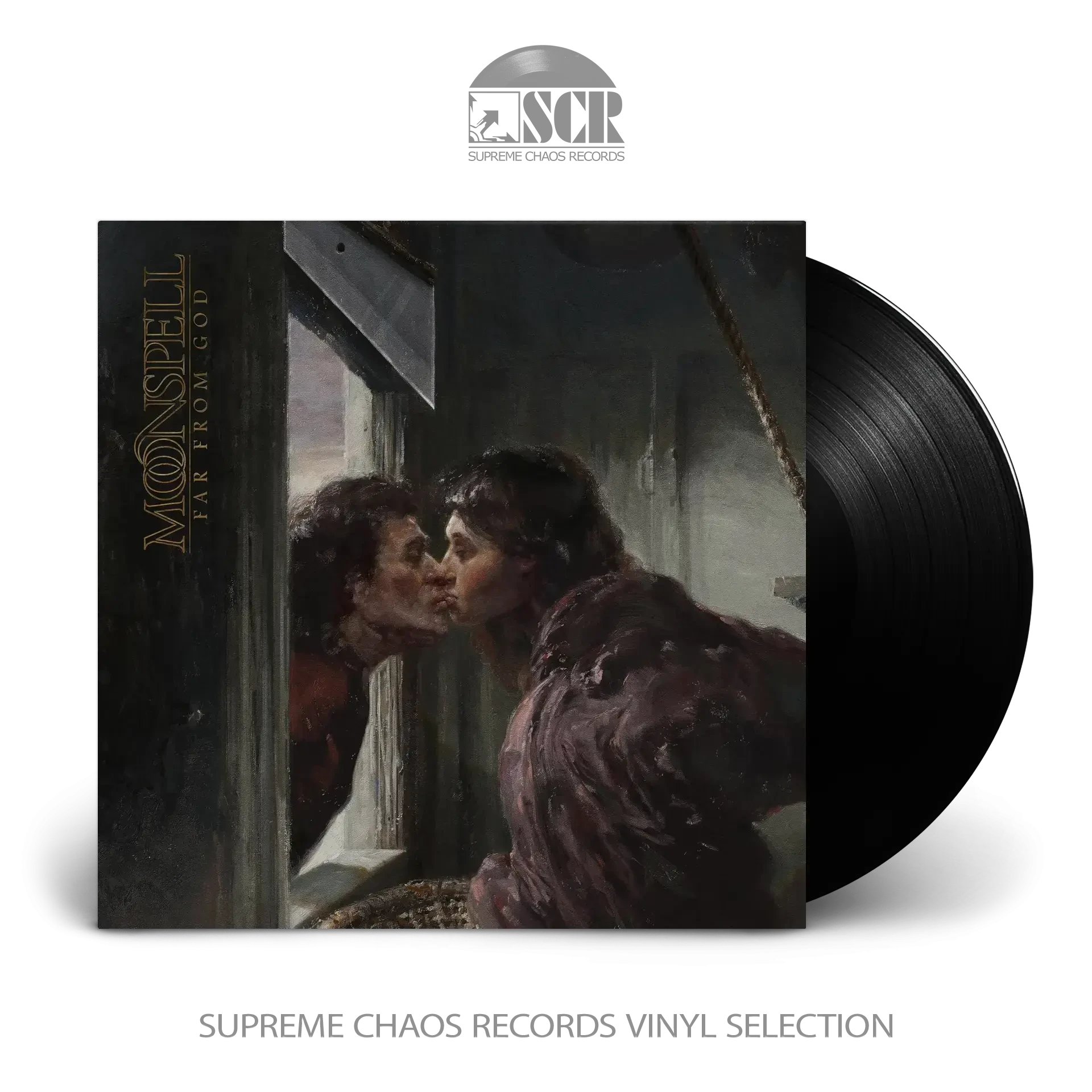 MOONSPELL · Far From God | BLACK LP (Gothic Metal Vinyl)