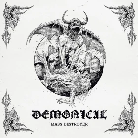 DEMONICAL · Mass Destroyer | BLACK LP (Death Metal Vinyl) · Bild 1