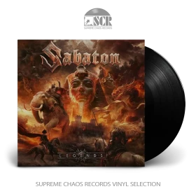 SABATON · Legends | BLACK LP (Power Metal Vinyl)