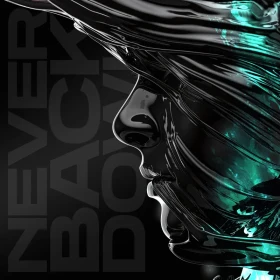NEVER BACK DOWN · Never Back Down | TURQUOISE LP (Metalcore Vinyl) · Bild 1