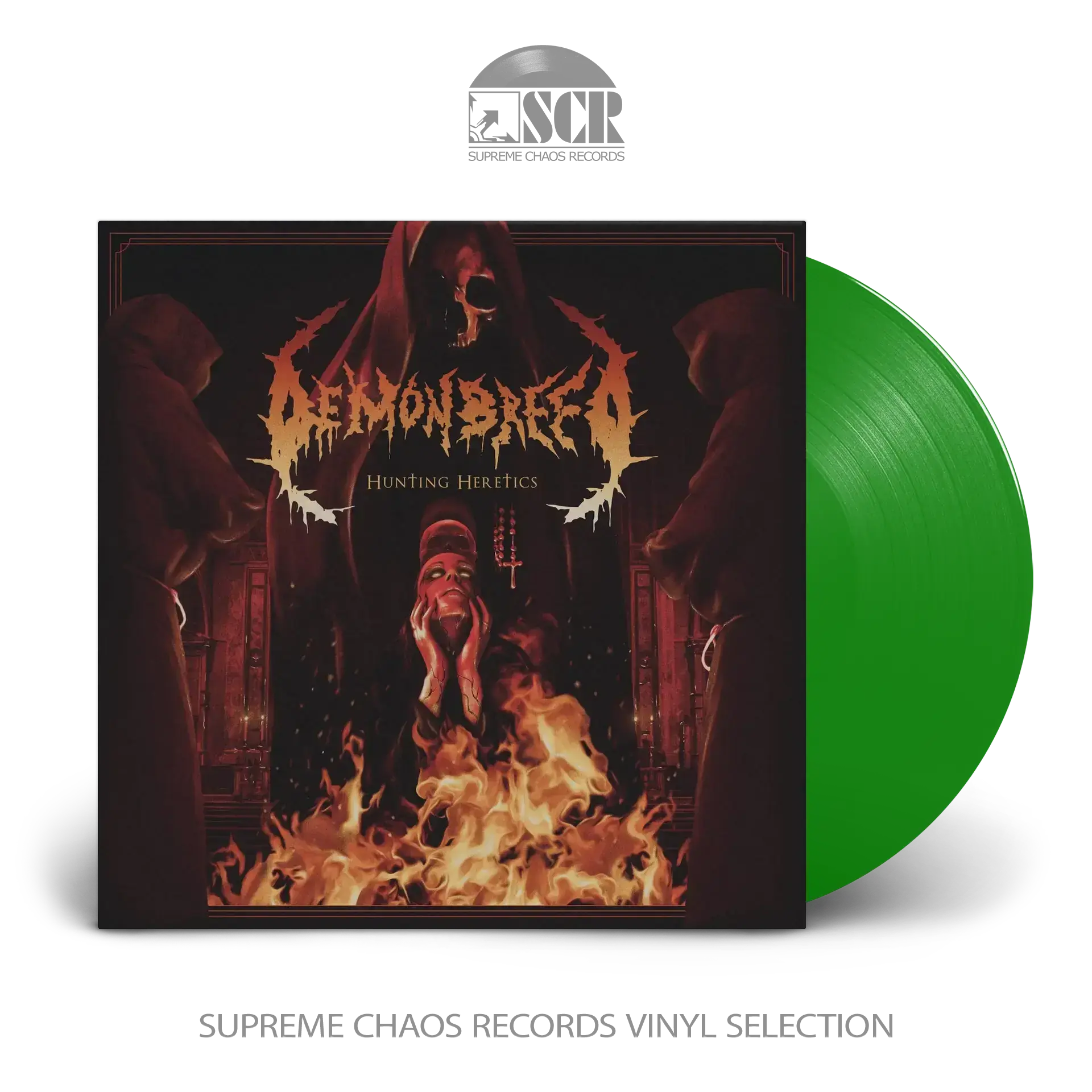 DEMONBREED · Hunting Heretics | TRANSPARENT GREEN LP (Death Metal Vinyl)