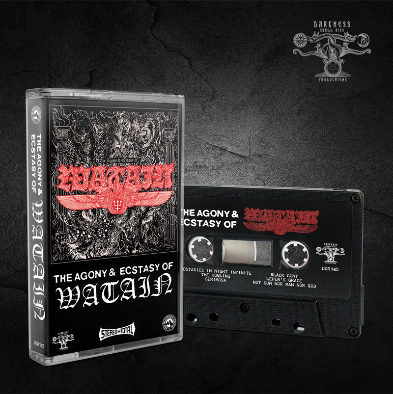 WATAIN · The Agony and Ecstasy of Watain | BLACK TAPE CASS (Black Metal Tapes)