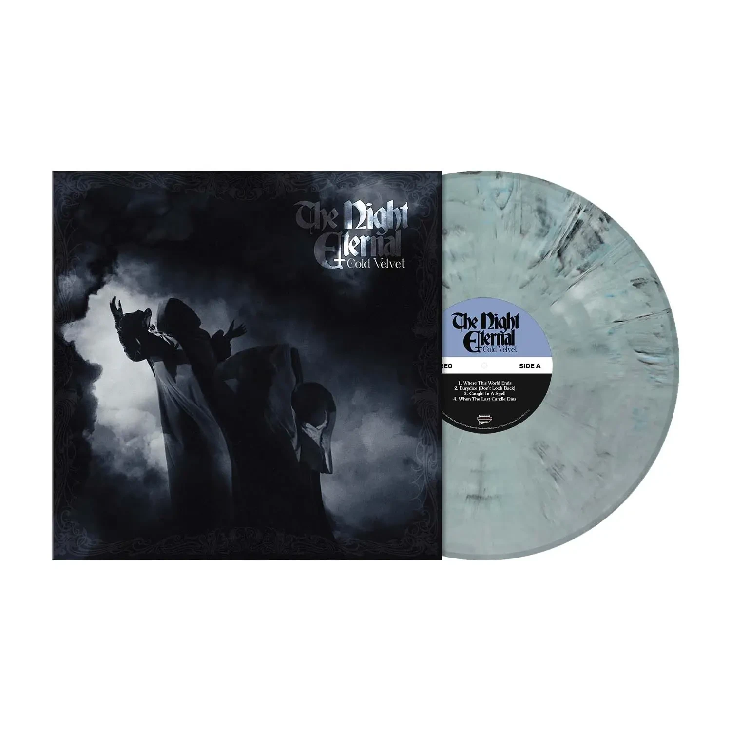 THE NIGHT ETERNAL · Cold Velvet | GREY BLUE MARBLED LP (Heavy Metal Vinyl) · Bild 2