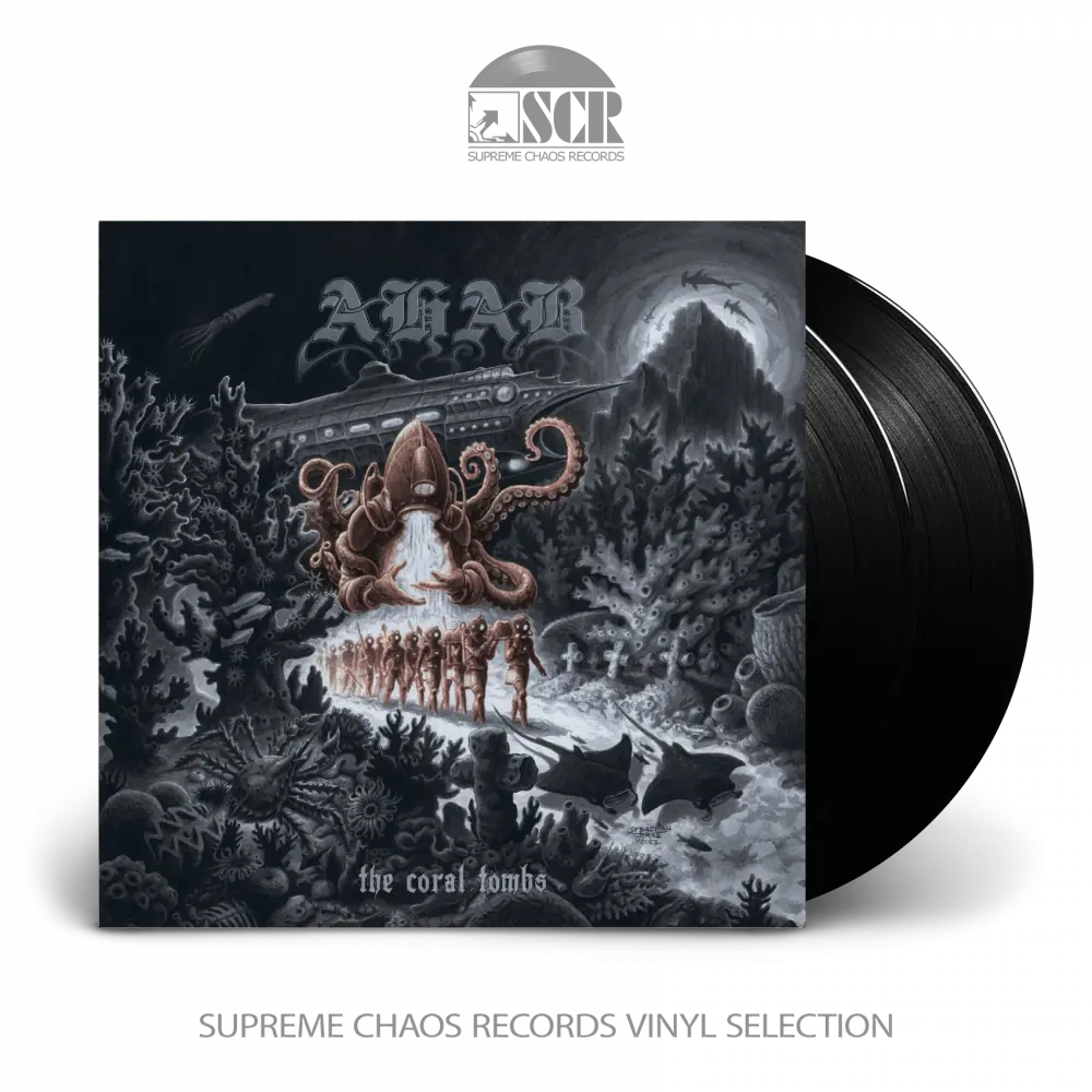 AHAB · The Coral Tombs | BLACK 2LP (Doom Metal/Progressive Metal Vinyl)