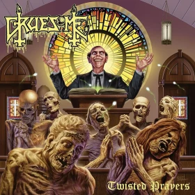 GRUESOME · Twisted Prayers | TRANSPARENT BLUE LP (Death Metal Vinyl) · Bild 1