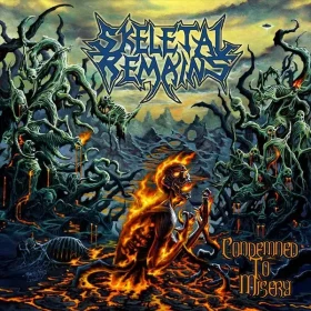 SKELETAL REMAINS · Condemned To Misery (Re-Issue 2021) | BLACK LP (Death Metal Vinyl) · Bild 1