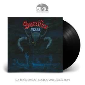 SACRIFICE · Tears | BLACK LP (Thrash Metal Vinyl)