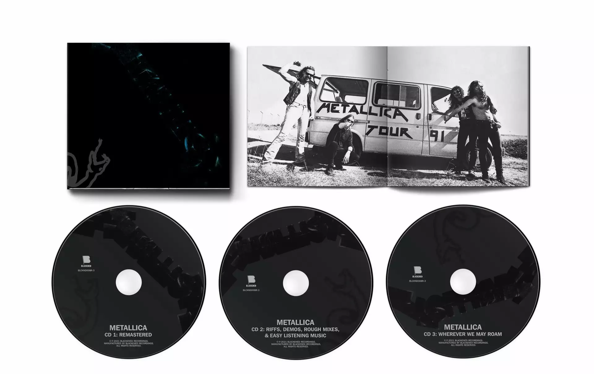 METALLICA · Metallica (Remastered) | BOXSET 3CD (Heavy Metal Vinyl)