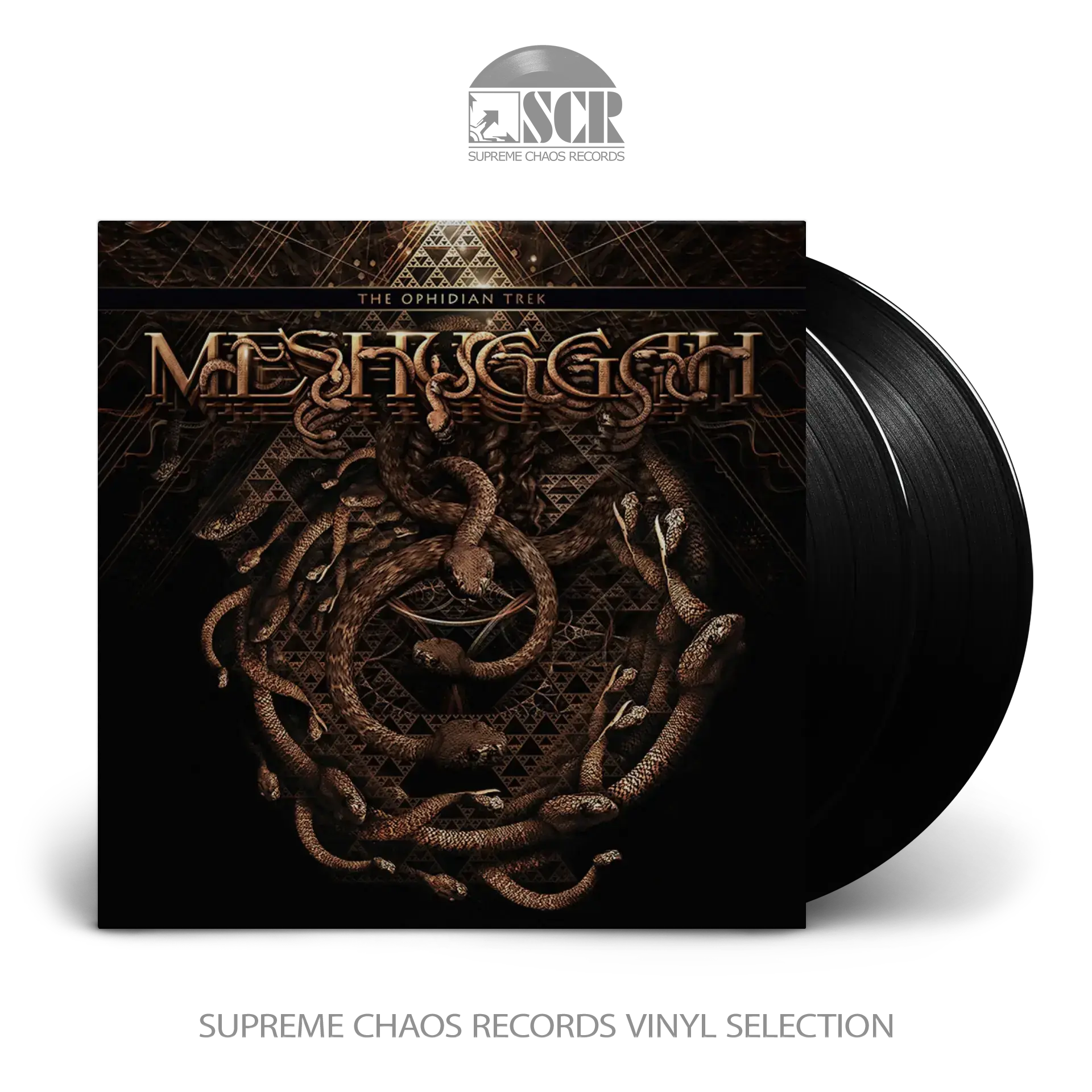 MESHUGGAH · The Ophidian Trek | BLACK 2LP (Progressive Metal/Death Metal Vinyl)