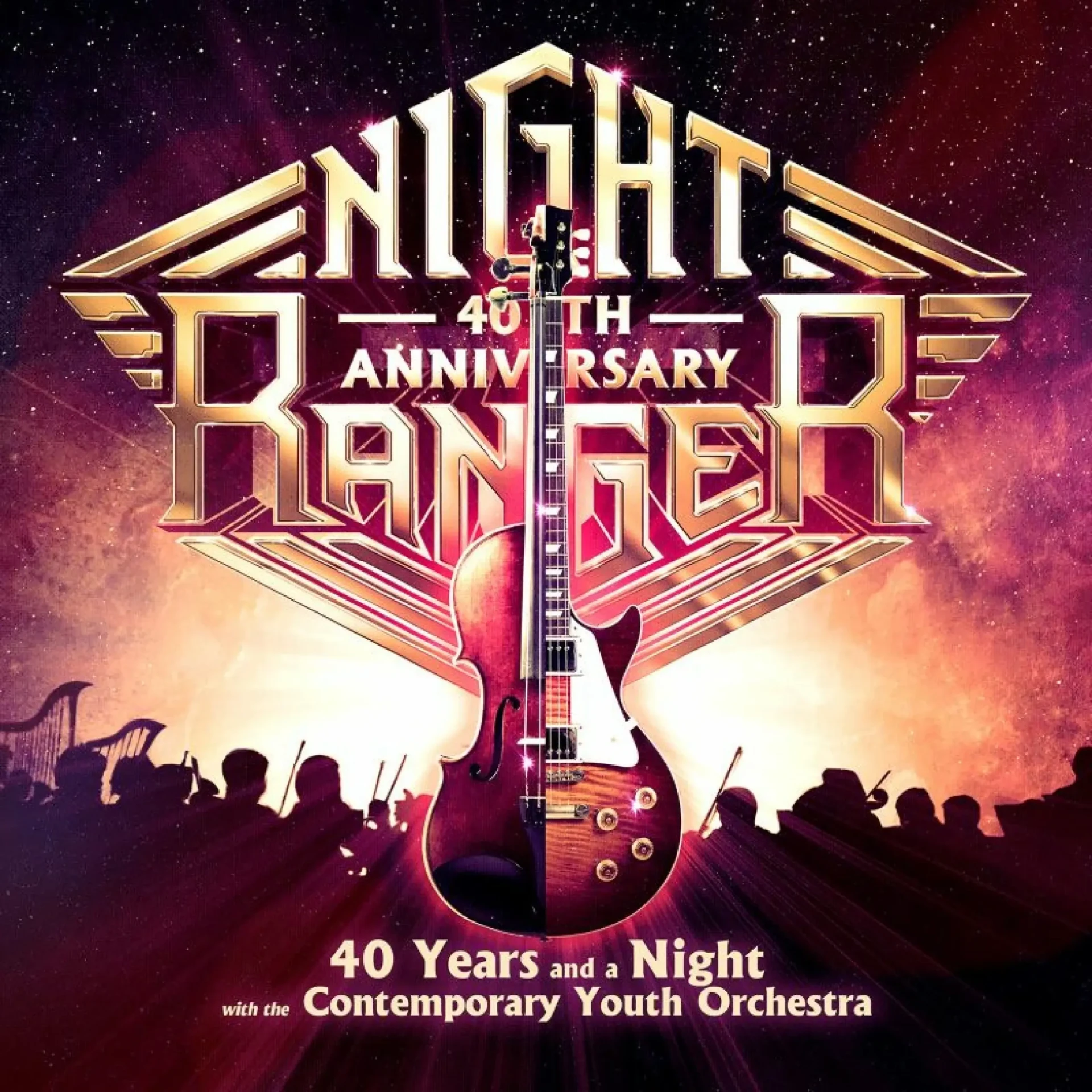 NIGHT RANGER · 40 Years And A Night With Cyo | BLACK DOUBLE VINYL (Hard Rock Vinyl) · Bild 1